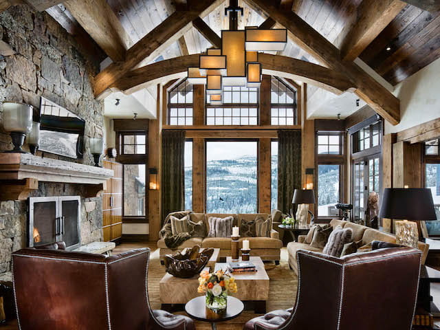 Альпийское Шале интерьер