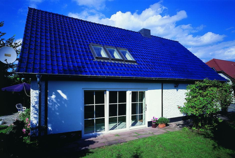 Керамическая черепица Браас Рубин 13V Топ-глазурь синий бриллиант