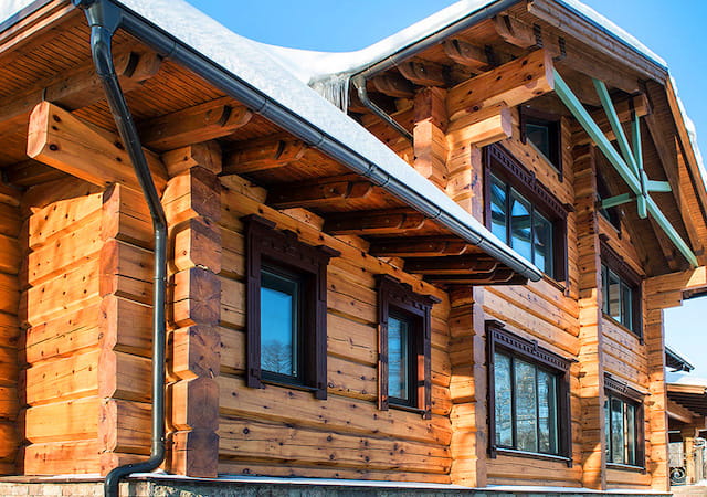 Дом из лафета