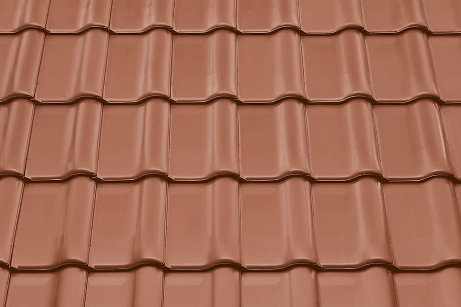 Текстура керамической черепицы