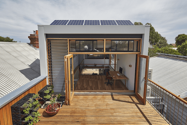 Плоская крыша с террасой