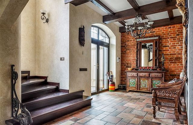 Прихожая в баварском стиле