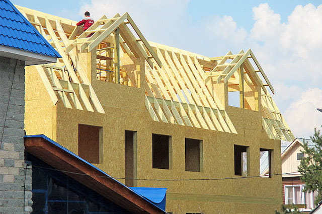 Стропильная система кровли с «кукушкой»