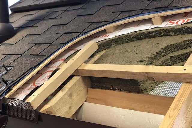 Устройство кровельного пирога