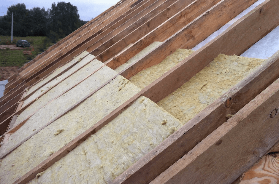 Утепление кровли снаружи дома