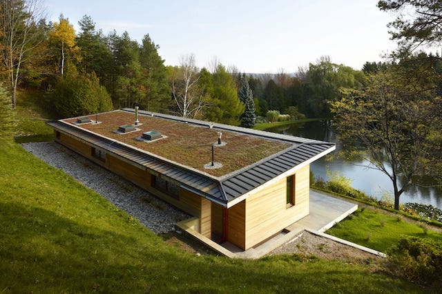 Зеленая крыша