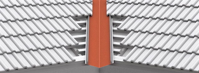 Желобок ендовы