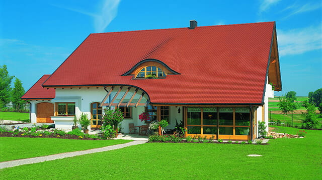 Керамическая кровля