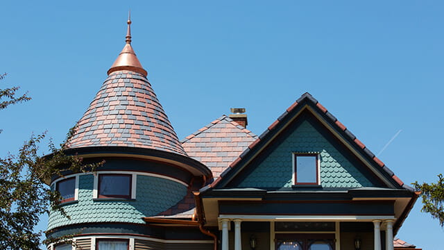 Коническая крыша