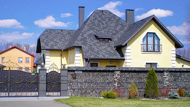 Комбинированная крыша