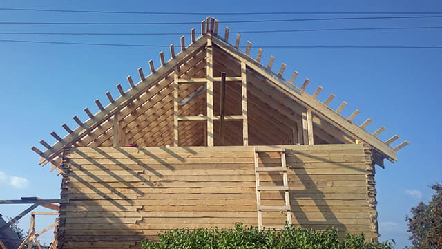 Стропила для двухскатной крыши