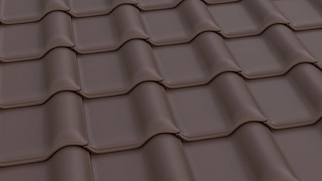 Рубин 13V Ангоб темно-коричневый